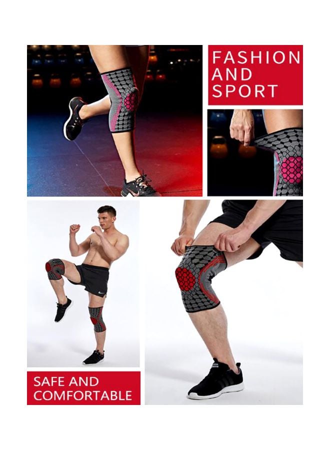 سابو زوج من واقيات دعم الركبتين أثناء الركض 20x18x16سم - Image 3