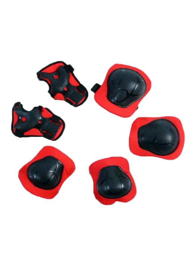 SAPU 6-Piece Knee And Elbow Pad Set 20x12x2cm  - Image 1