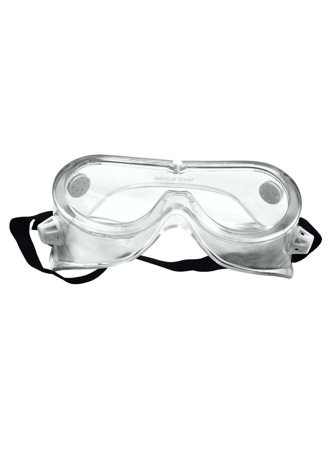 Adjustable Anti-Fog Protective Safety Goggles Clear/Black 18.1 x 8.3 x 6.3cm - Image 3