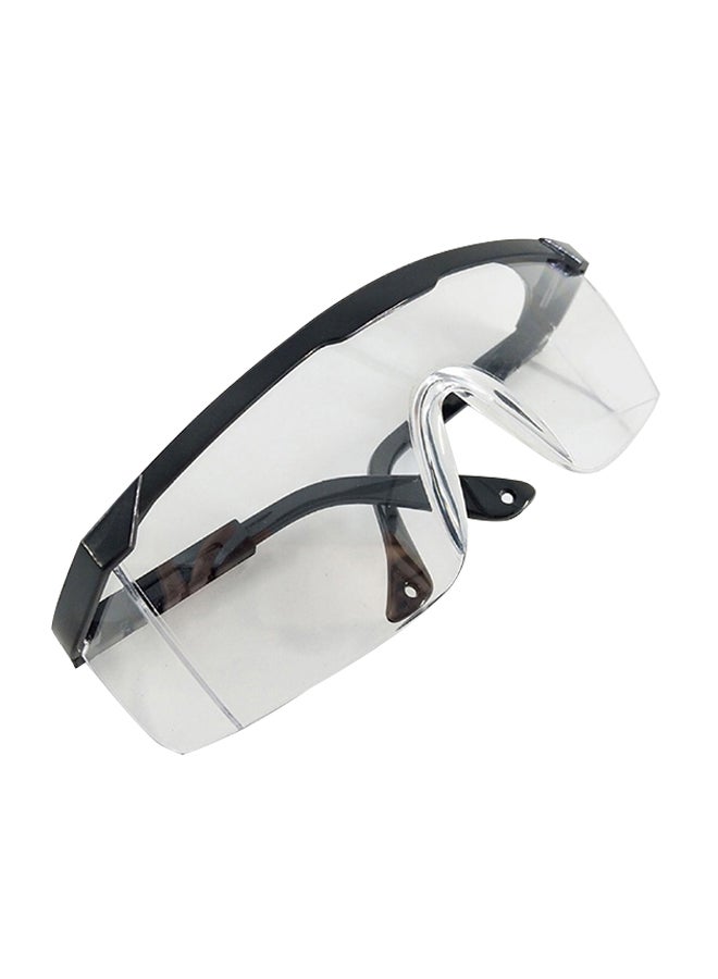 Adjustable Anti Dust Safety Goggles Clear/Black 20 x 10 x 3cm - Image 1