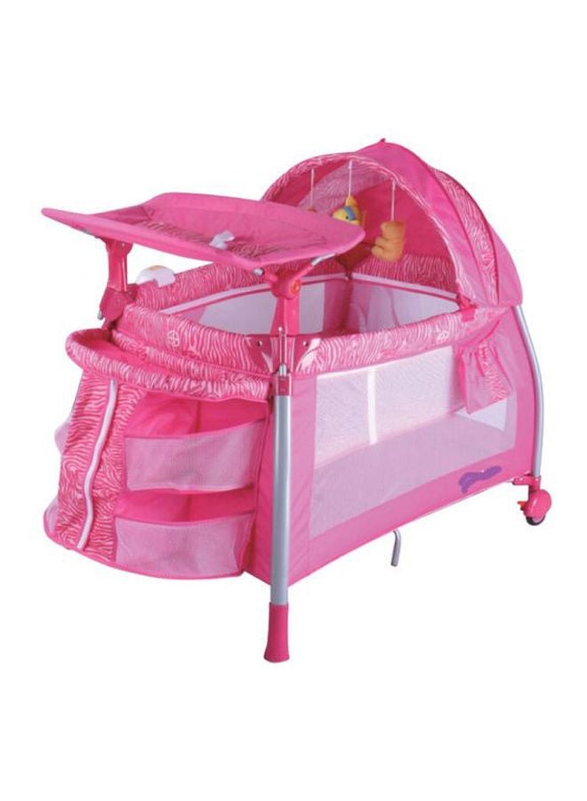 Baby Playpen Big Oshi Playard With Mosquito Net Baby Travel Cot - Main Image