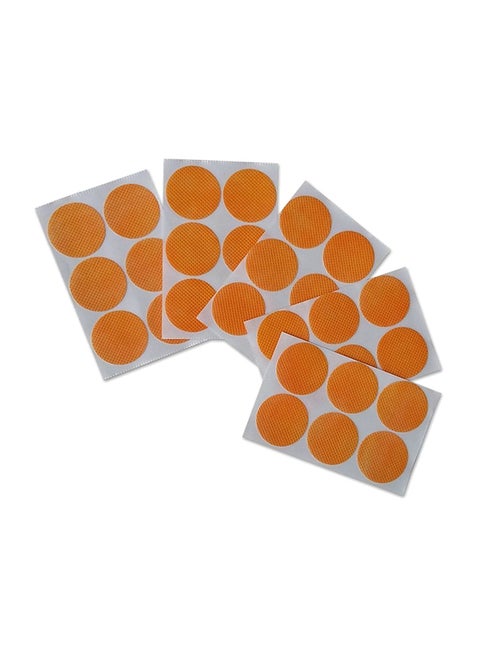 Pack Of 5 Mosquito Repellent Bracelet Patch Brown