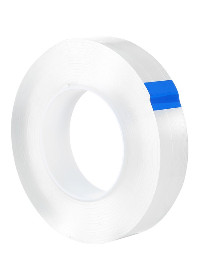 Double-Sided Reusable Adhesive Silicone Tape Clear - Image 1