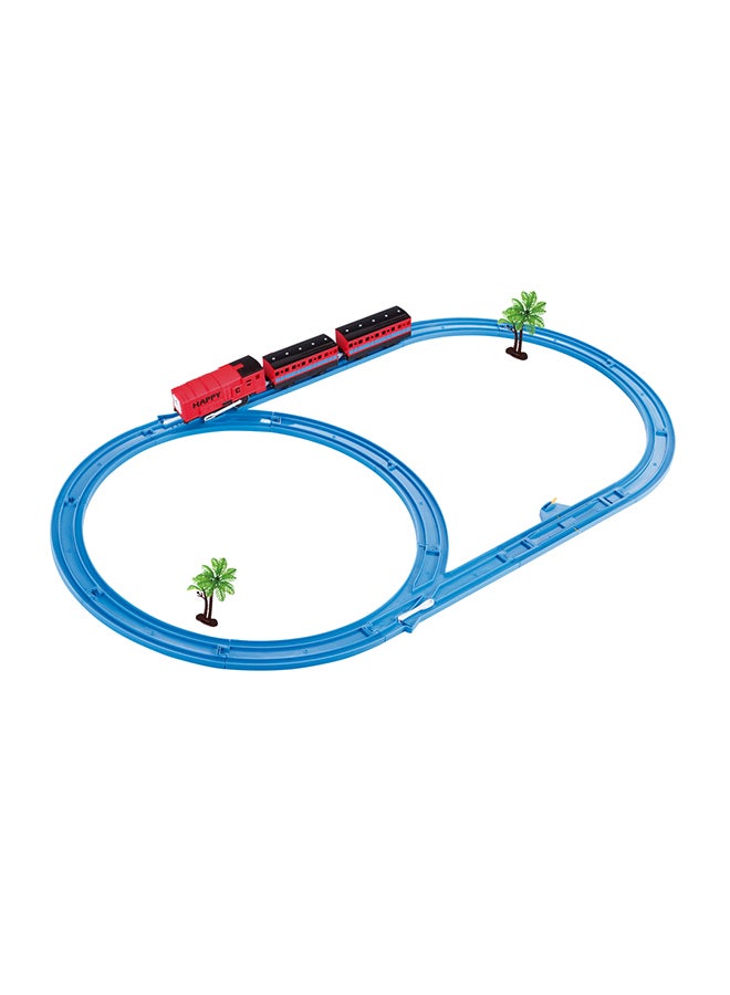 FAMILY CENTER Train Railway Track Play Set With Light And Music - Assorted  - Image 2
