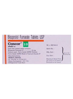 Merck Concor Dietary Supplement - 10 Tablets  - Image 2