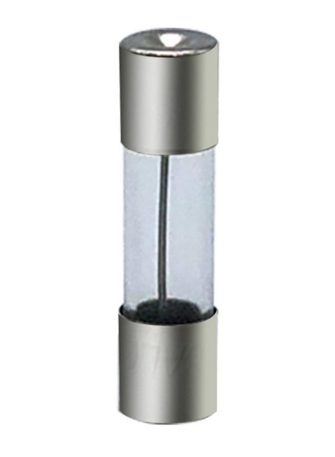 100-Piece Fast Blow Glass Fuse Set Silver/Clear 5 x 20mm - Image 1