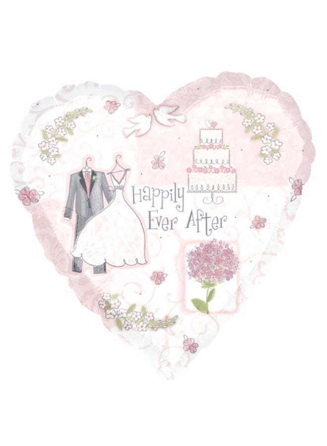 Anagram Marriage Ceremony Decorative Balloon 18inch  - Image 1