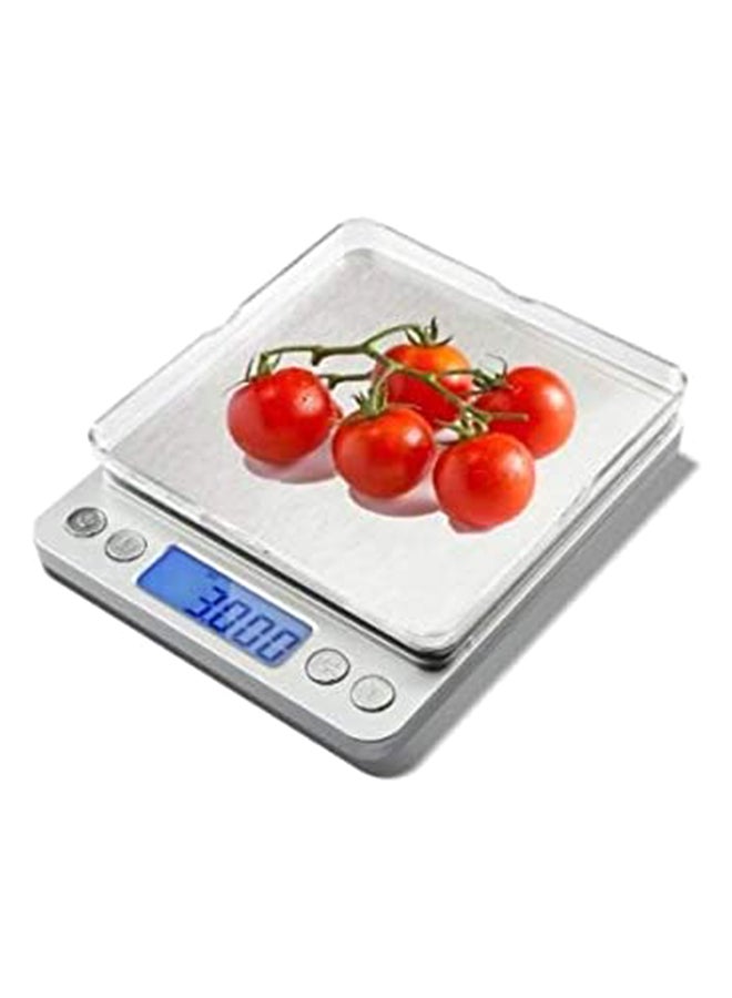 توشيونيكس ميزان مطبخ مصغر إلكتروني لقياس الوزن فضي 15x15.9x4.1Ø³Ù†ØªÙŠÙ…ØªØ± - Image 4