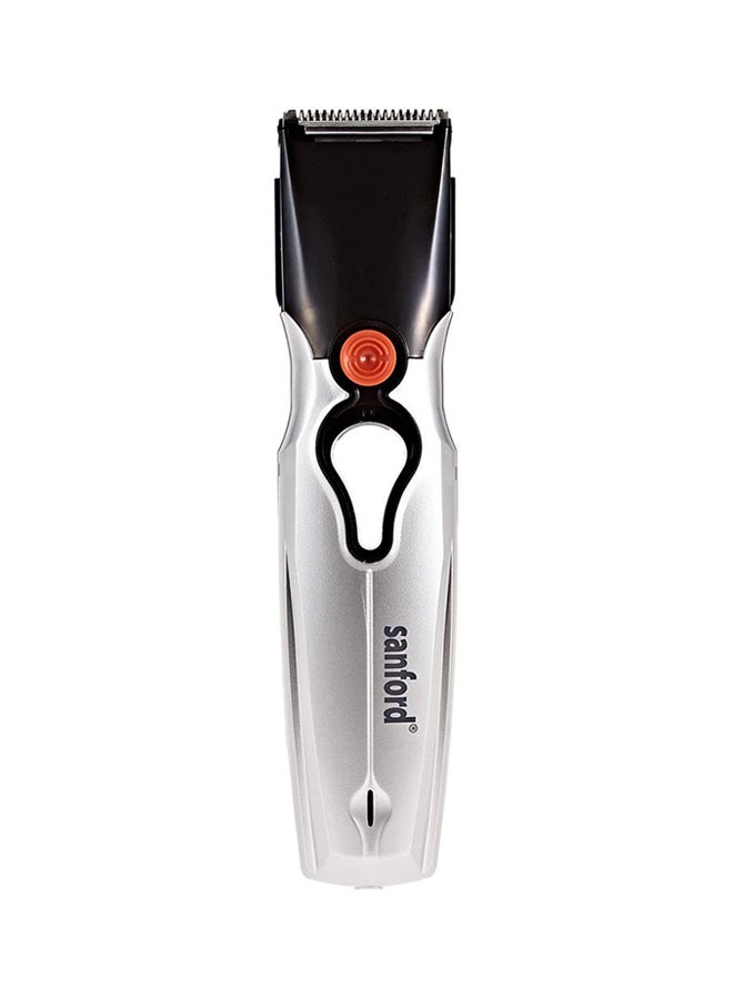 Sanford - 6-in-1 Rechargeable Hair Clipper Black/Silver - Image 1