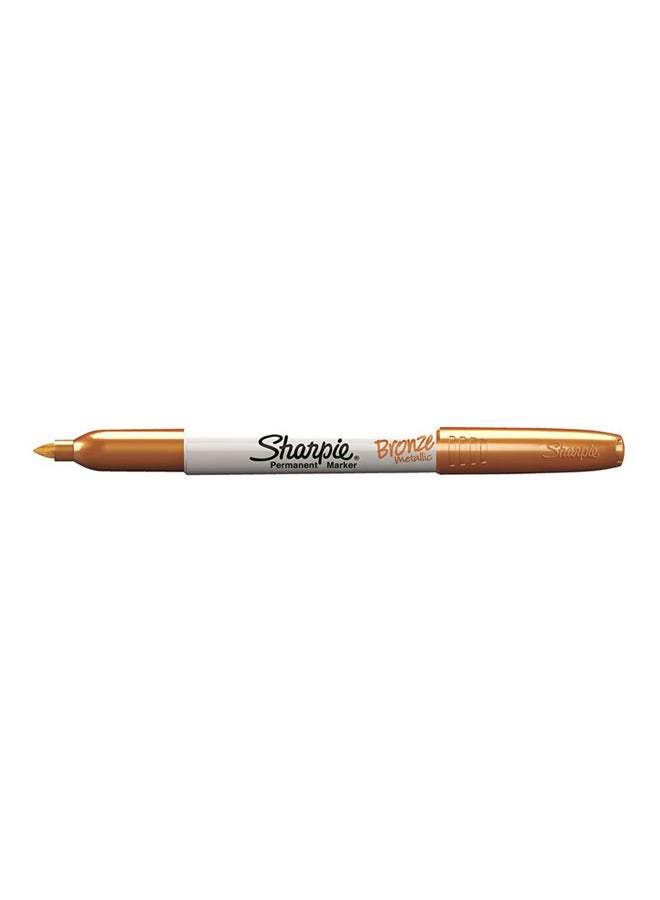 Sharpie Metallic Permanent Marker Bronze - Image 1