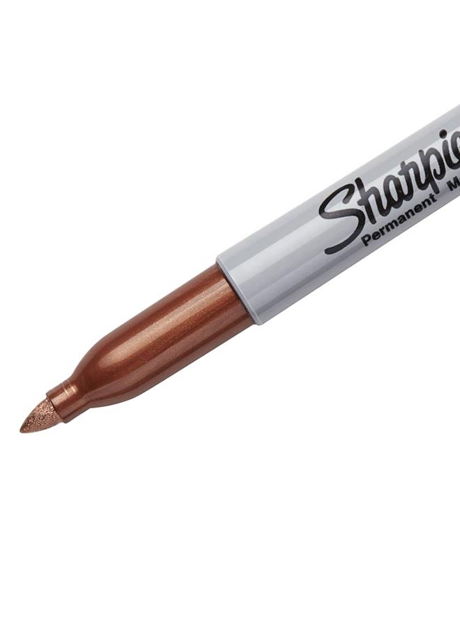 Sharpie Metallic Permanent Marker Bronze - Image 4