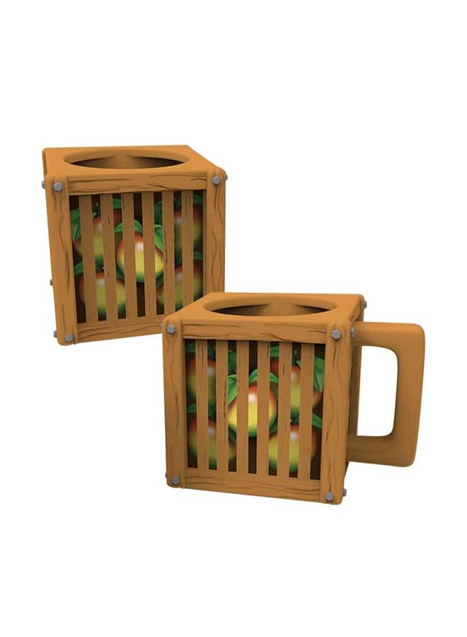 CTR Wumpa Fruit Crate Mug Multicolour 350ml