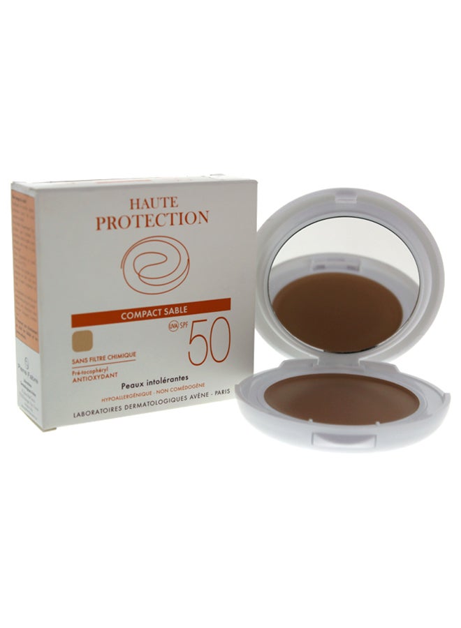 آفين كريم أساس مصبوغ مضغوط عالي الفعالية بعامل الحماية من الشمس SPF 50 بيج - Image 1