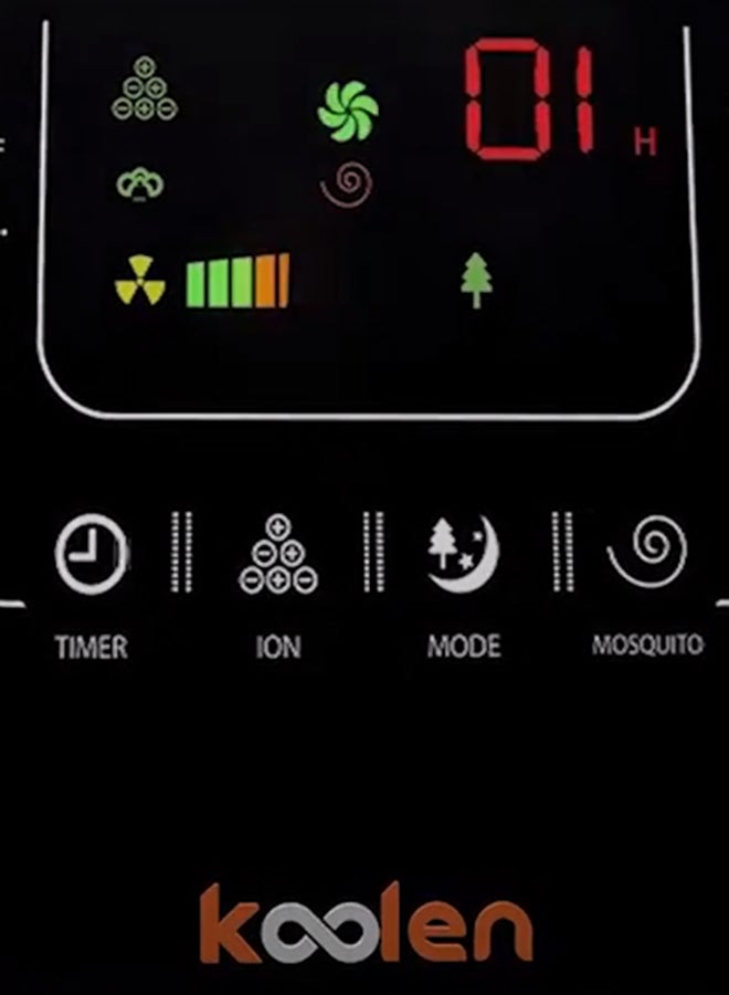 KOOLEN Stand Mist Fan 100W 100.0 W 807100007 Black - Image 3