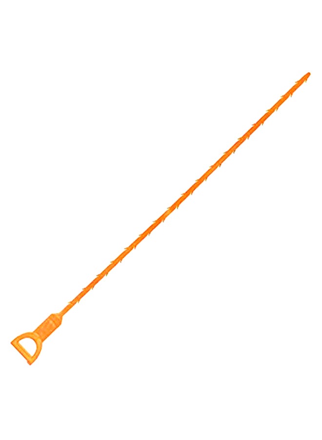 Hair Drain Clog Cleaning Tool Orange 19.6inch  - Image 2