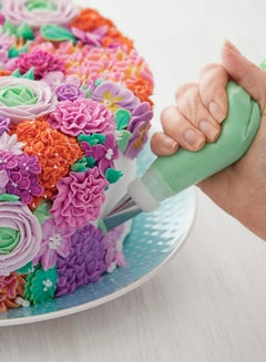 AMERTEER 84-Piece Cake Decorating Set Silver  - Image 4