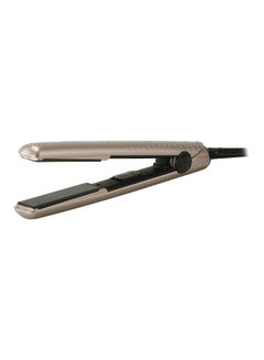 Hair Straightener With Ceramic Coated Plate Brown/Black