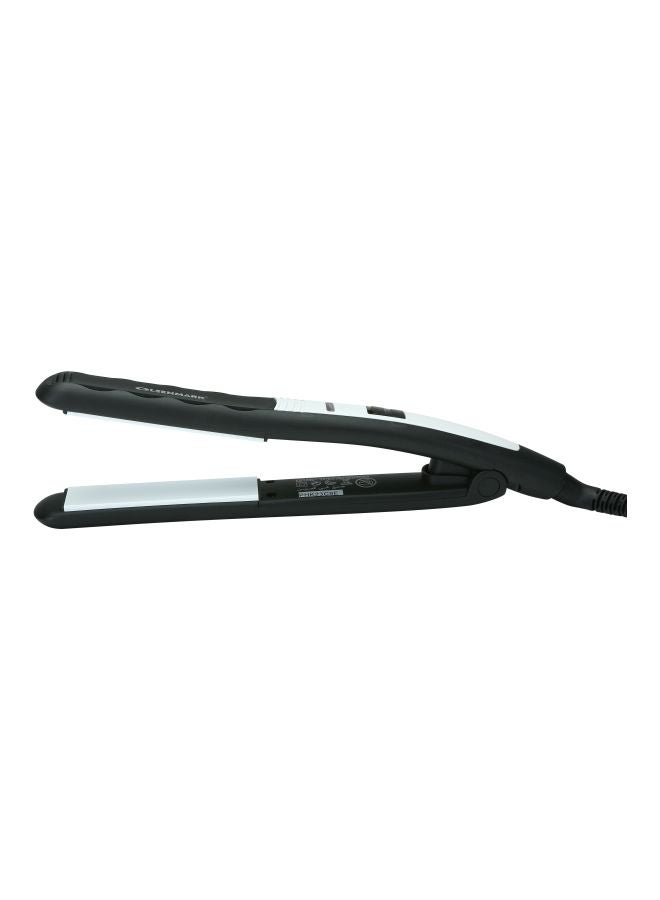 Olsenmark Ceramic Hair Straightener Black/White 400grams  - Image 3
