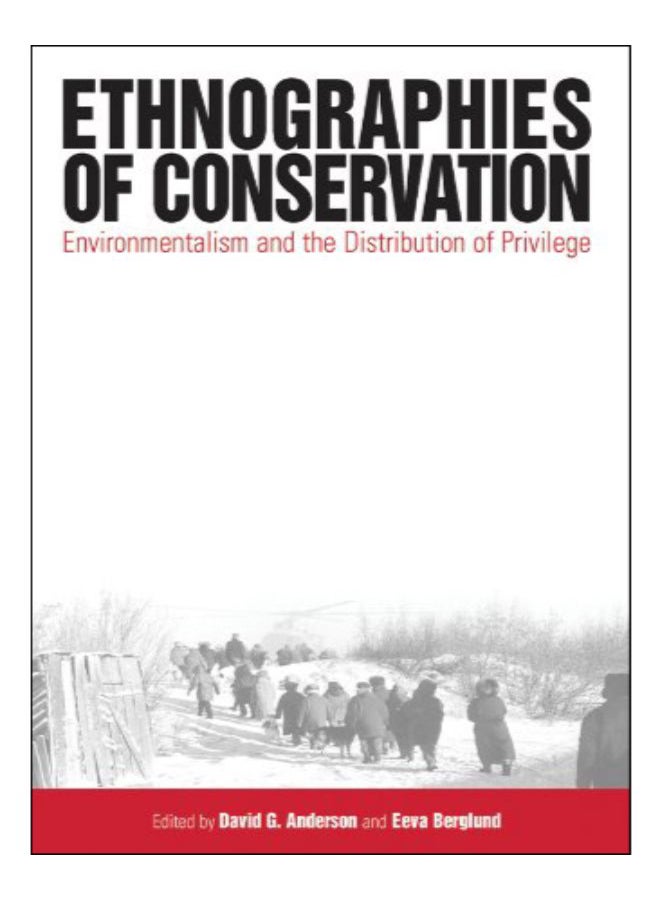 Ethnographies Of Conservation Hardcover English by David G. Anderson - 27-Feb-03 