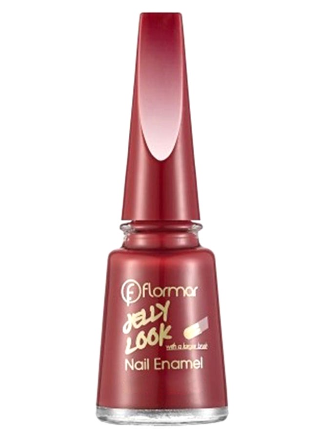 flormar Jelly Look Nail Enamel JL47 Red Tile - Image 1