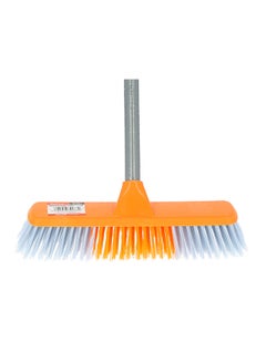 DELCASA Broom With Wooden Handle Orange/Silver  - Image 5