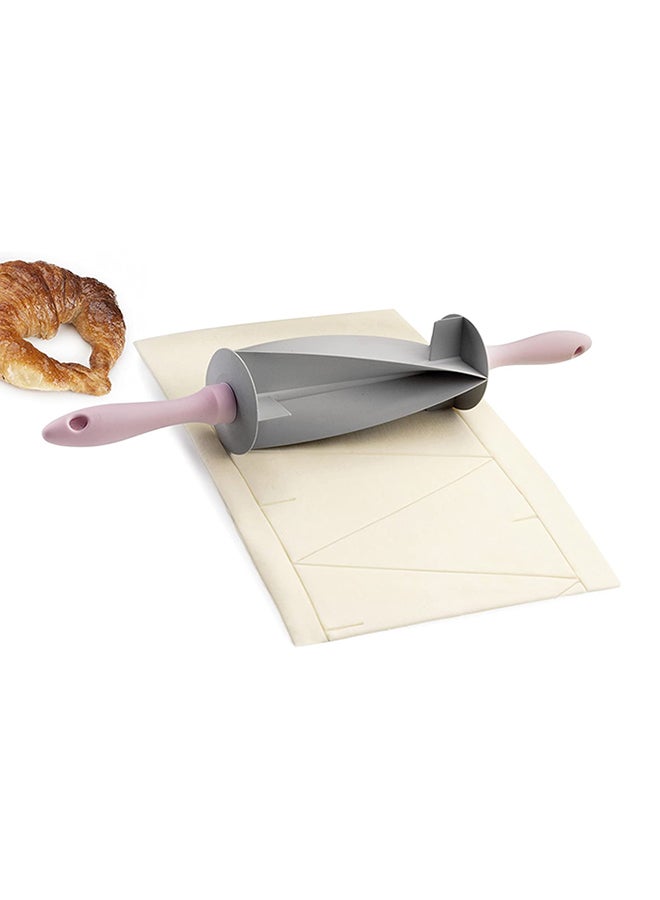 Generic - Croissant Cutter Roller Pink/Grey - Image 1