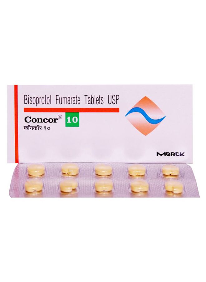 Merck Concor Dietary Supplement - 10 Tablets - Image 1
