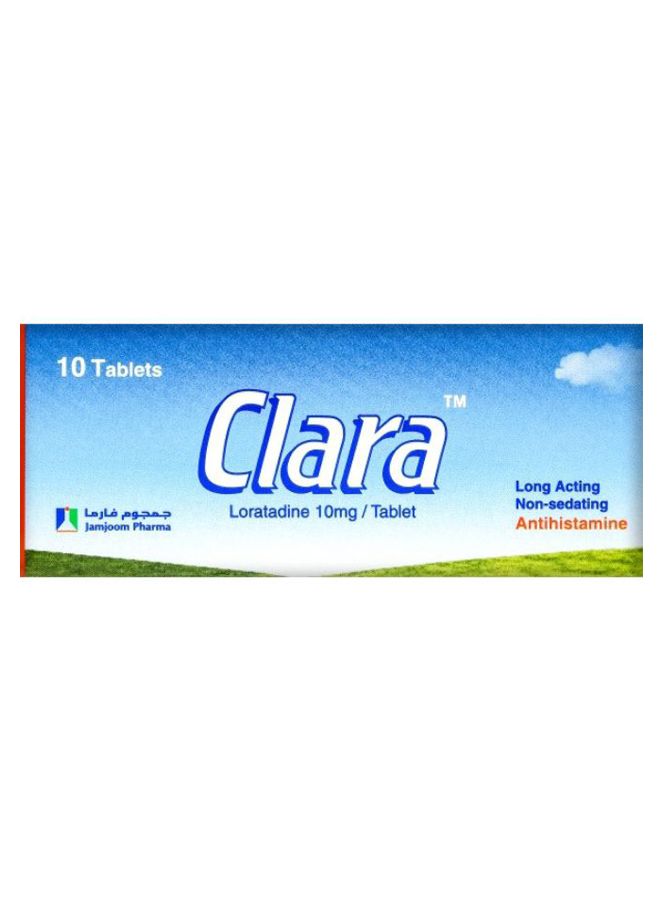 Clara Dietary Supplement - 10 Tablets - v1593519854/N38920203A_1