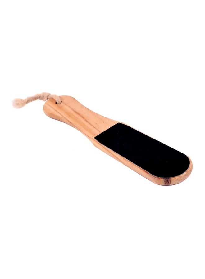 Generic - Wooden Foot File Beige/Black 12inch - Image 1