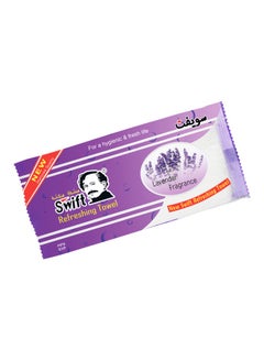 سويفت مجموعة من 10 قطع مناشف منعشة - برائحة اللافندر  - Image 1