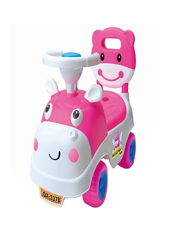 كونكسينج لعبة ركوب على شكل بقرة طراز QX-3378-2 50x24x42سم - Image 1