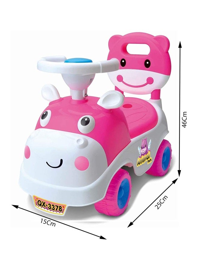 كونكسينج لعبة ركوب على شكل بقرة طراز QX-3378-2 50x24x42سم - Image 2