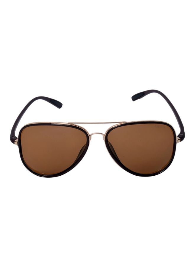 بادوفا نظارة شمسية بإطار آفياتور طراز L703-C4 للنساء - Image 1