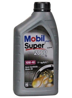 زيت محركات نصف تخليقي طراز 10W-40 MOBIL