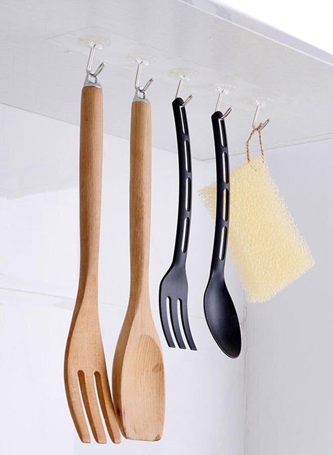 Adhesive Seamless Wall Hooks Clear 60 x 60centimeter - Image 3