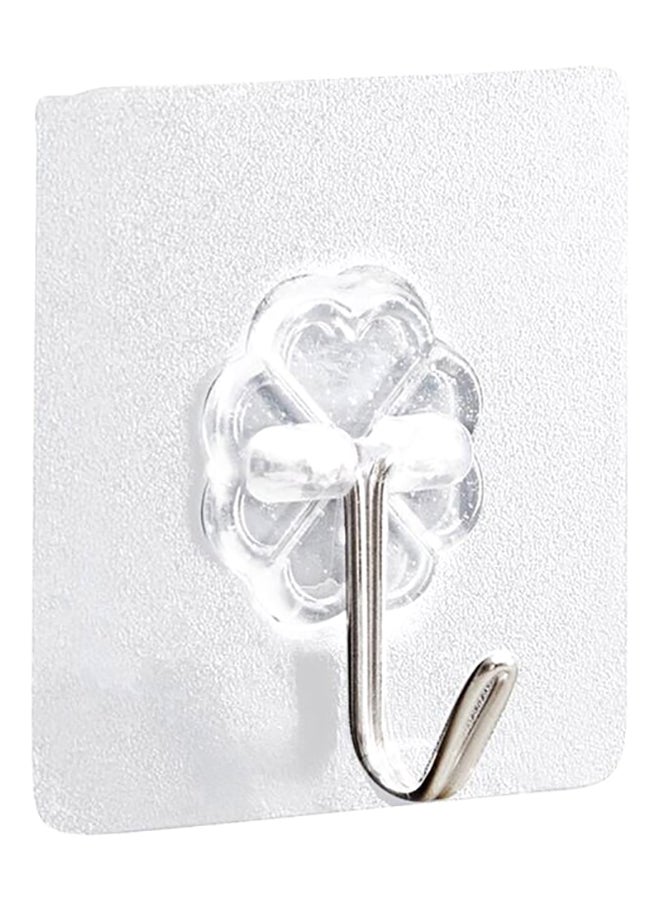 Adhesive Seamless Wall Hooks Clear 60 x 60centimeter - Image 4