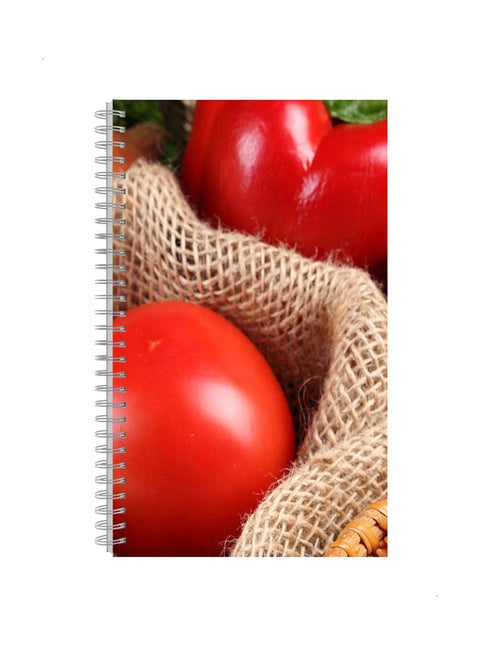 A5 Spiral Notebook Multicolour