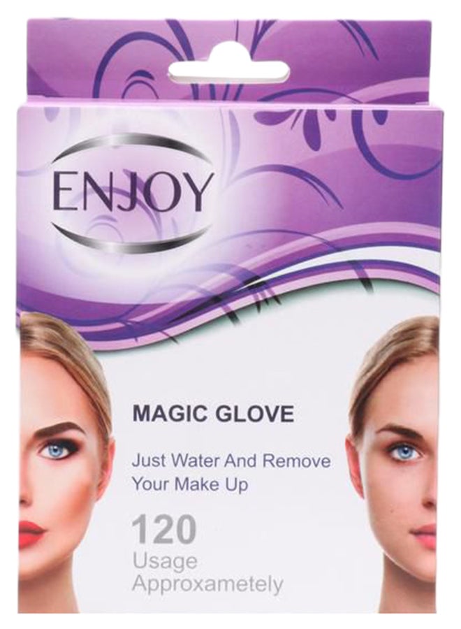ENJOY Magic Glove Makeup Remover White 