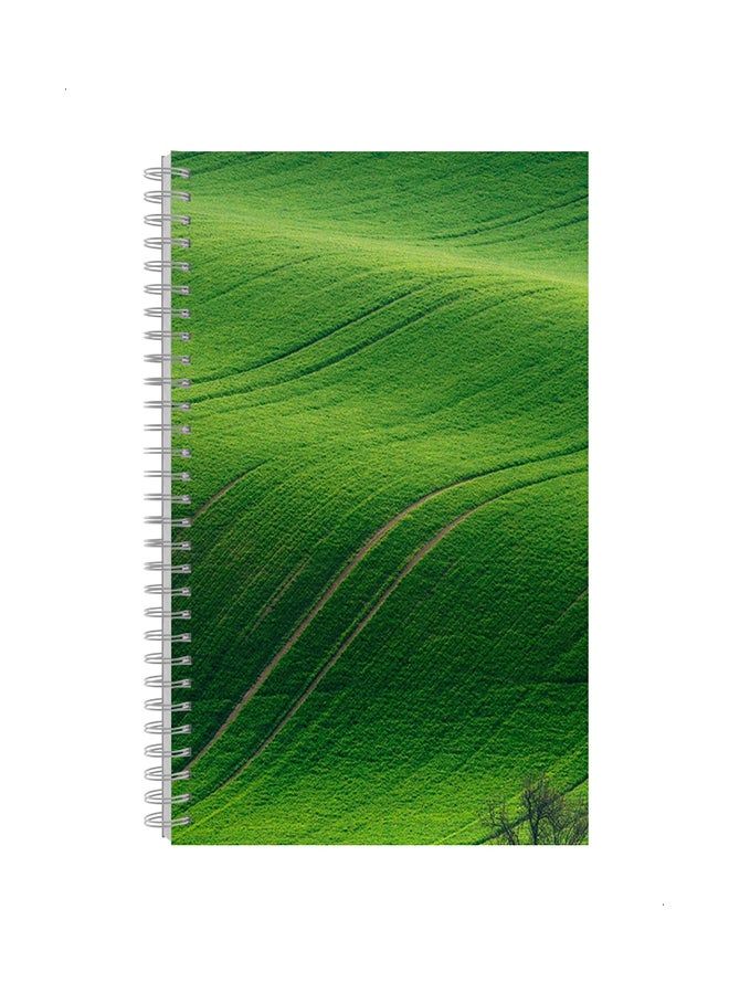 Generic A4 Spiral Notebook Green 