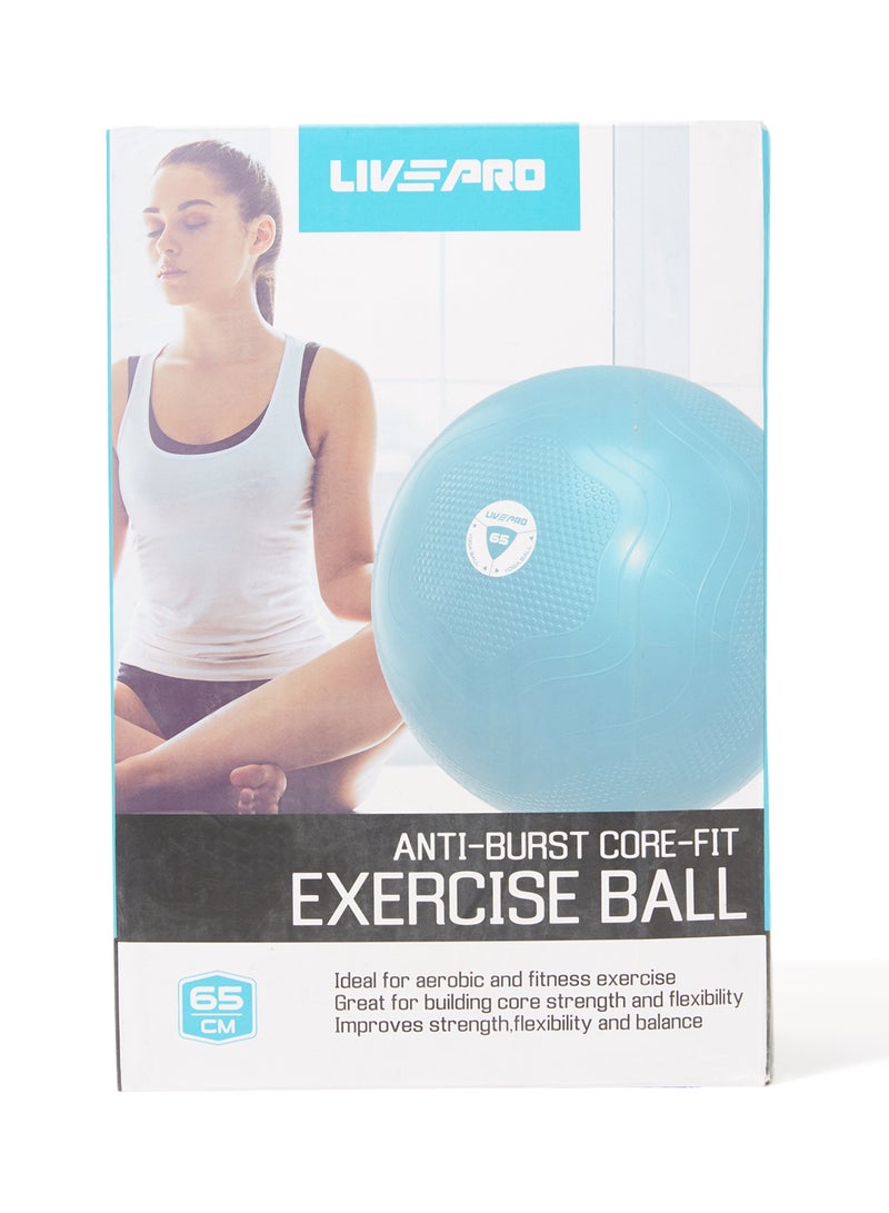 LivePro Anti-Burst Core Fit Exercise Ball 65cm  - Image 3