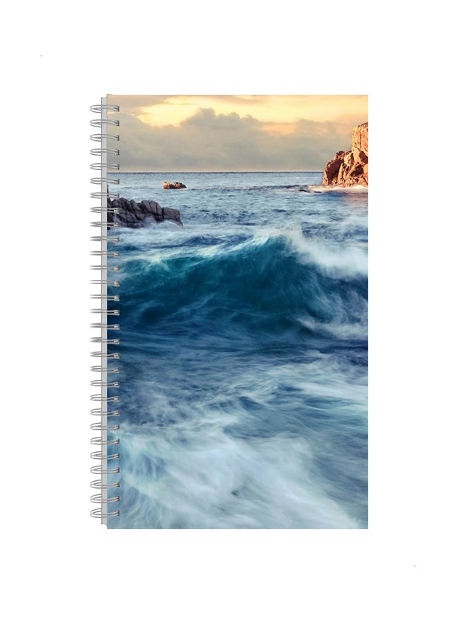 Generic A4 Spiral Notebook Multicolour 