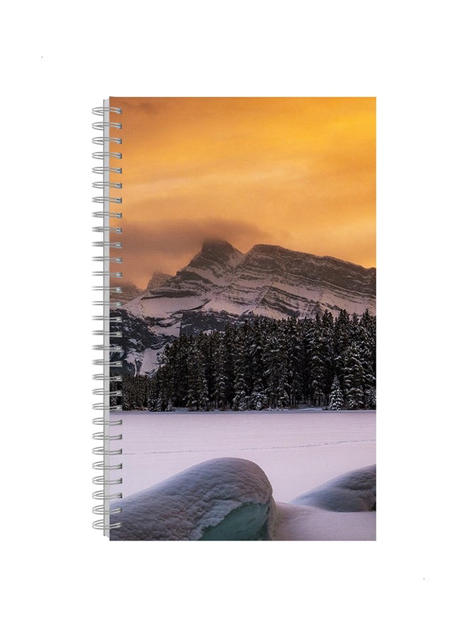 دفتر ورق حلزوني مقاس A4 متعدد الألوان