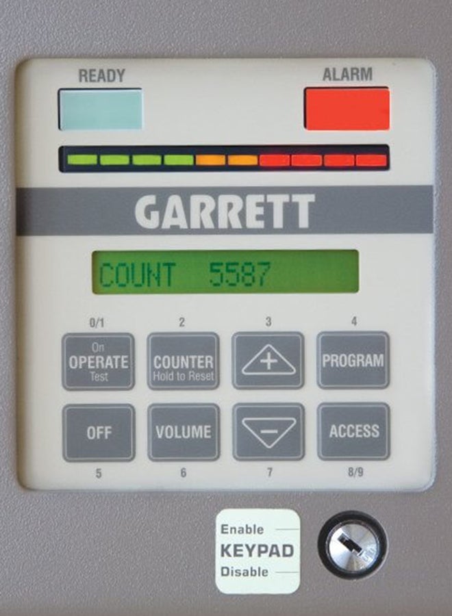 Garrett Walk-Through Metal Detector Grey 232cm - Image 3