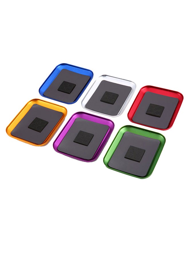 Generic 6-Piece Magnetic Screw Tray Set Multicolour  - Image 1