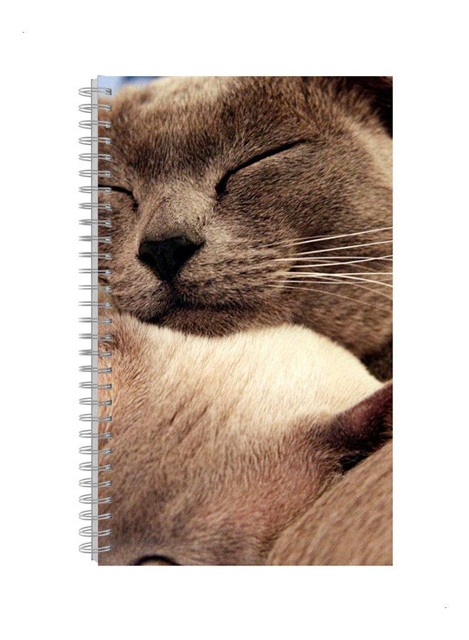 دفتر بسلك حلزوني مقاس A5 متعدد الألوان