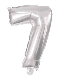 Procos No. 7 Numeral Foil Balloon 33cm  - Image 1
