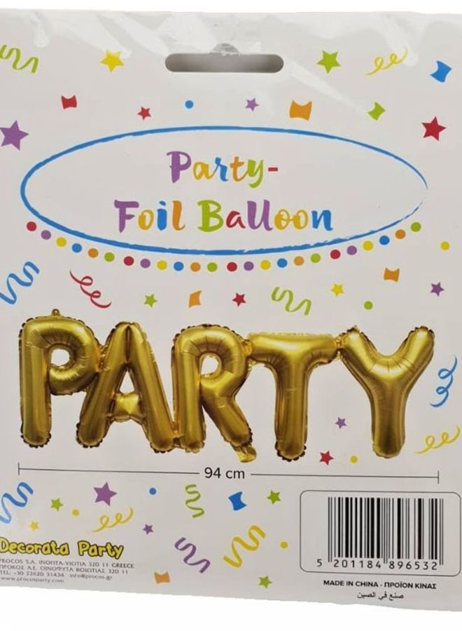 Party Foil Balloon 33 x 94cm - v1593531221/N38995959A_2