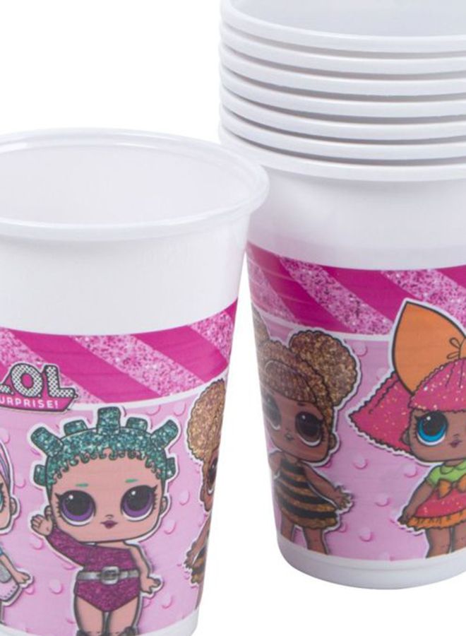 Procos 8-Piece Lol Glitterati Cup Set 200ml - Image 2