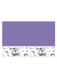 Procos Minnie Unicorn Printed Table Cover 120 x 180cm  - Image 1