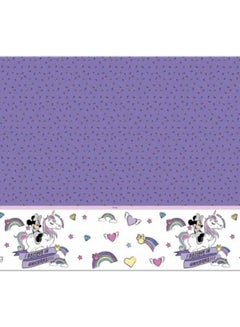 Procos Minnie Unicorn Printed Table Cover 120 x 180cm  - Image 2